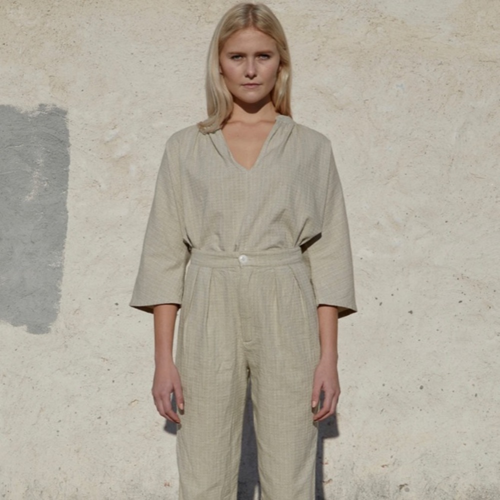 Esby Apparel Piper Pant in Wheat